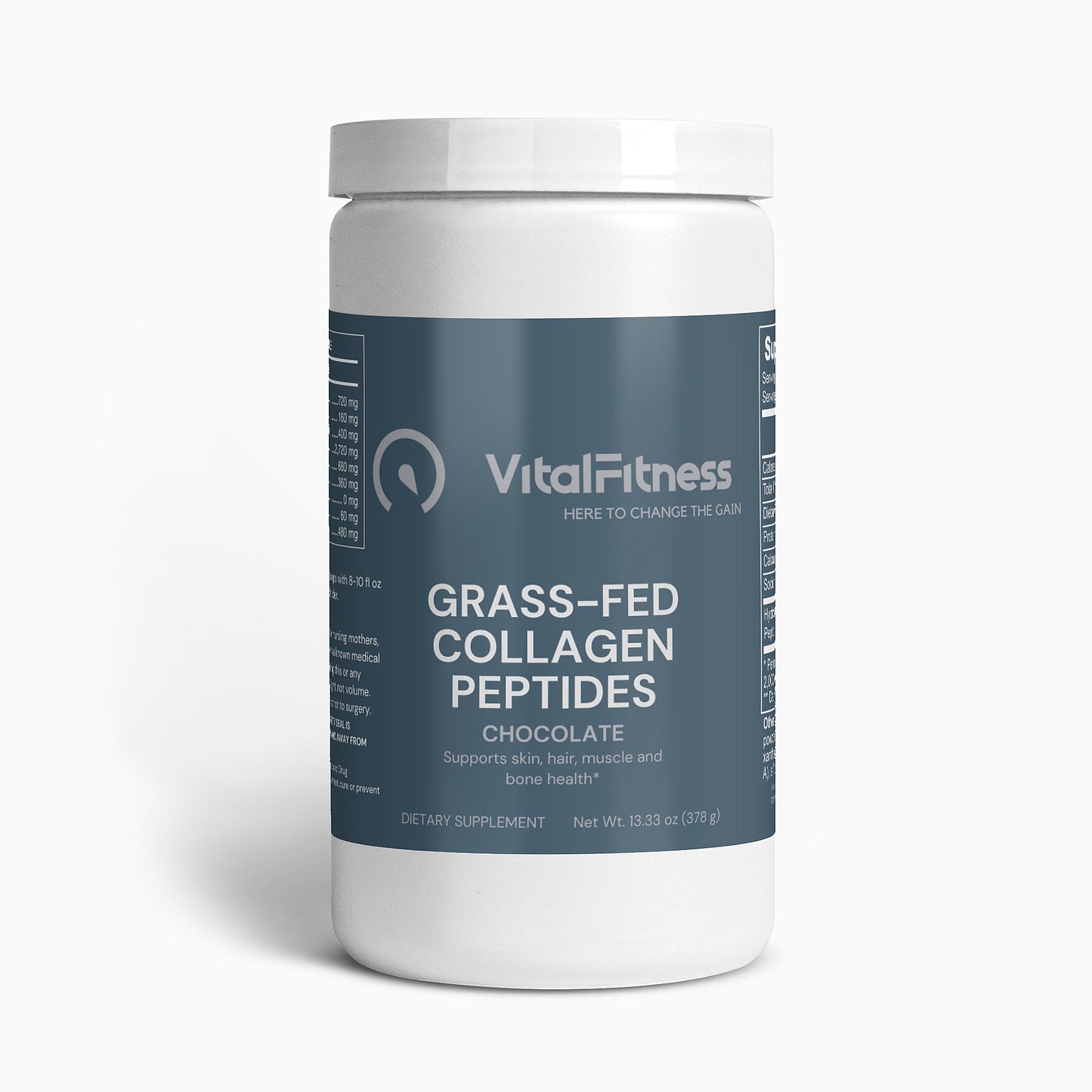 Grass-Fed Collagen Peptides Powder (Chocolate)