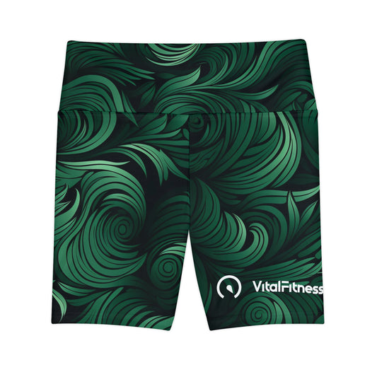 Women's Workout Shorts (green)