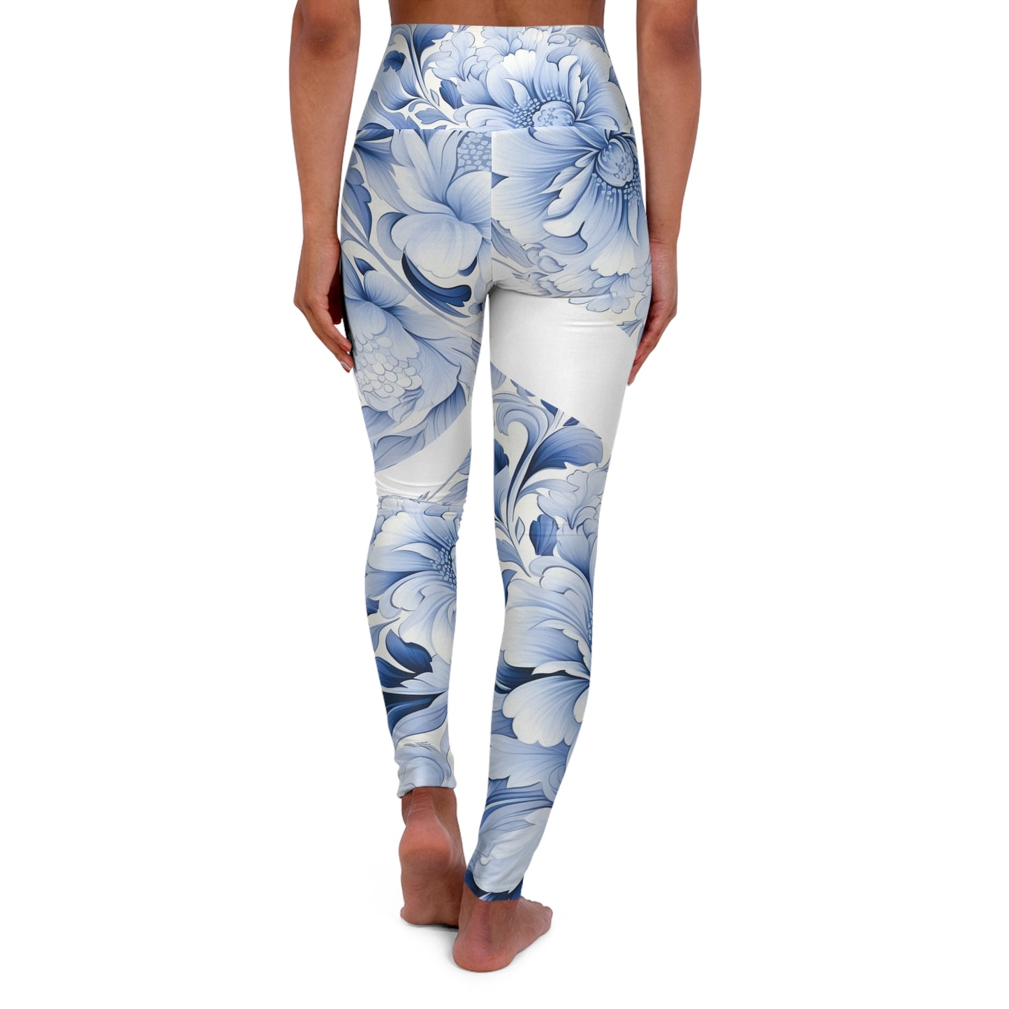 High Waisted Yoga Leggings (AOP)