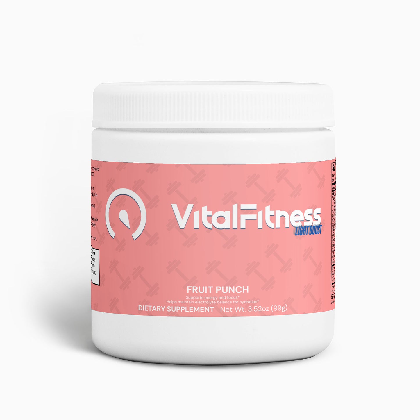 Pre workout- fruit punch low caffeine