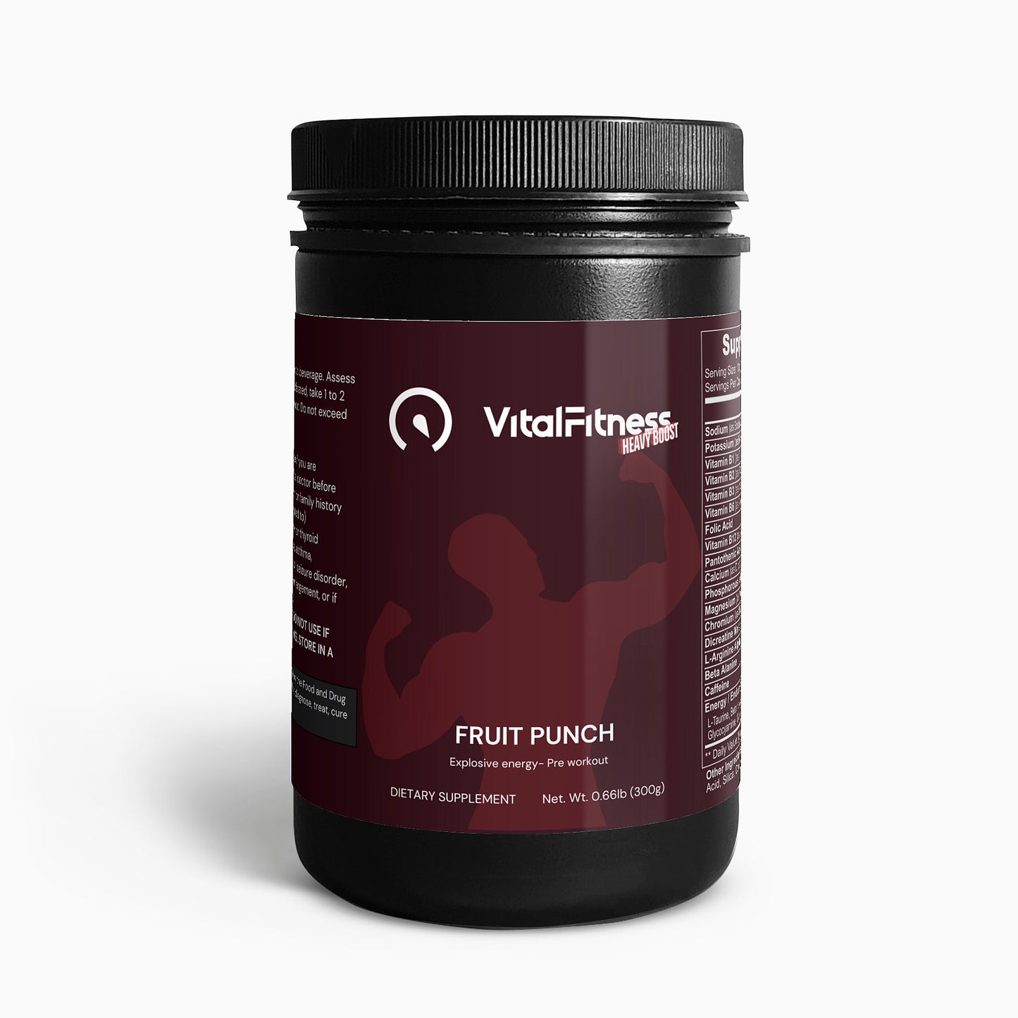 Pre-Workout Powder (Fruit Punch)